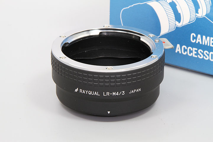 宮本製作所 RAYQUAL LR-M4/3 アダプター 取説, 元箱付