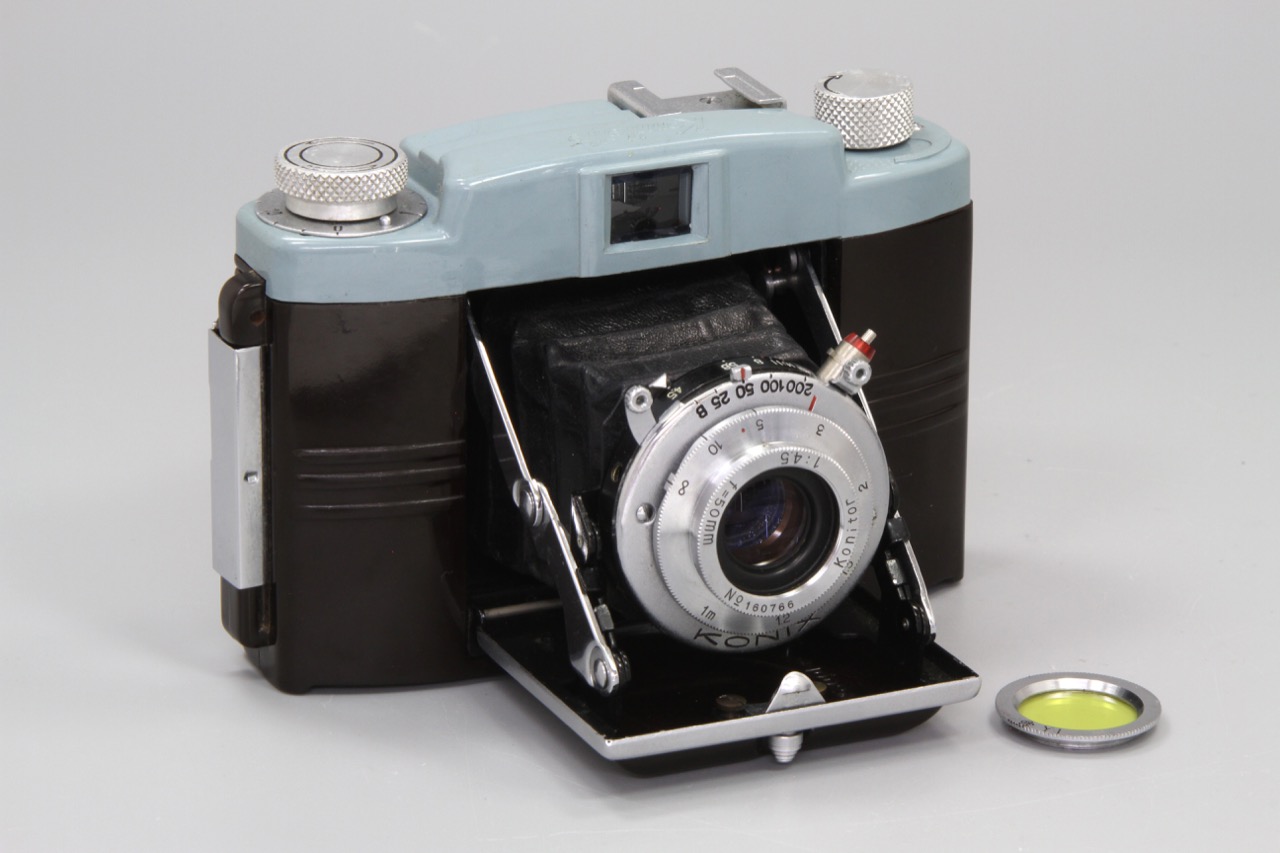 コニカ コニレット I  Konitor 50/4.5 Yフィルター付 点検整備済