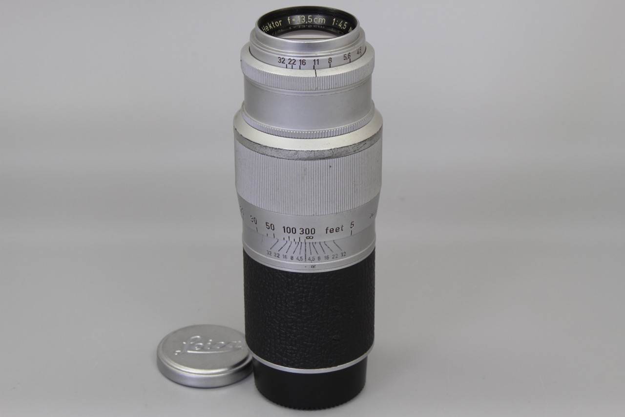 ライカ ヘクトール Hektor 13.5cm/4.5 (L) feet表記 OH済