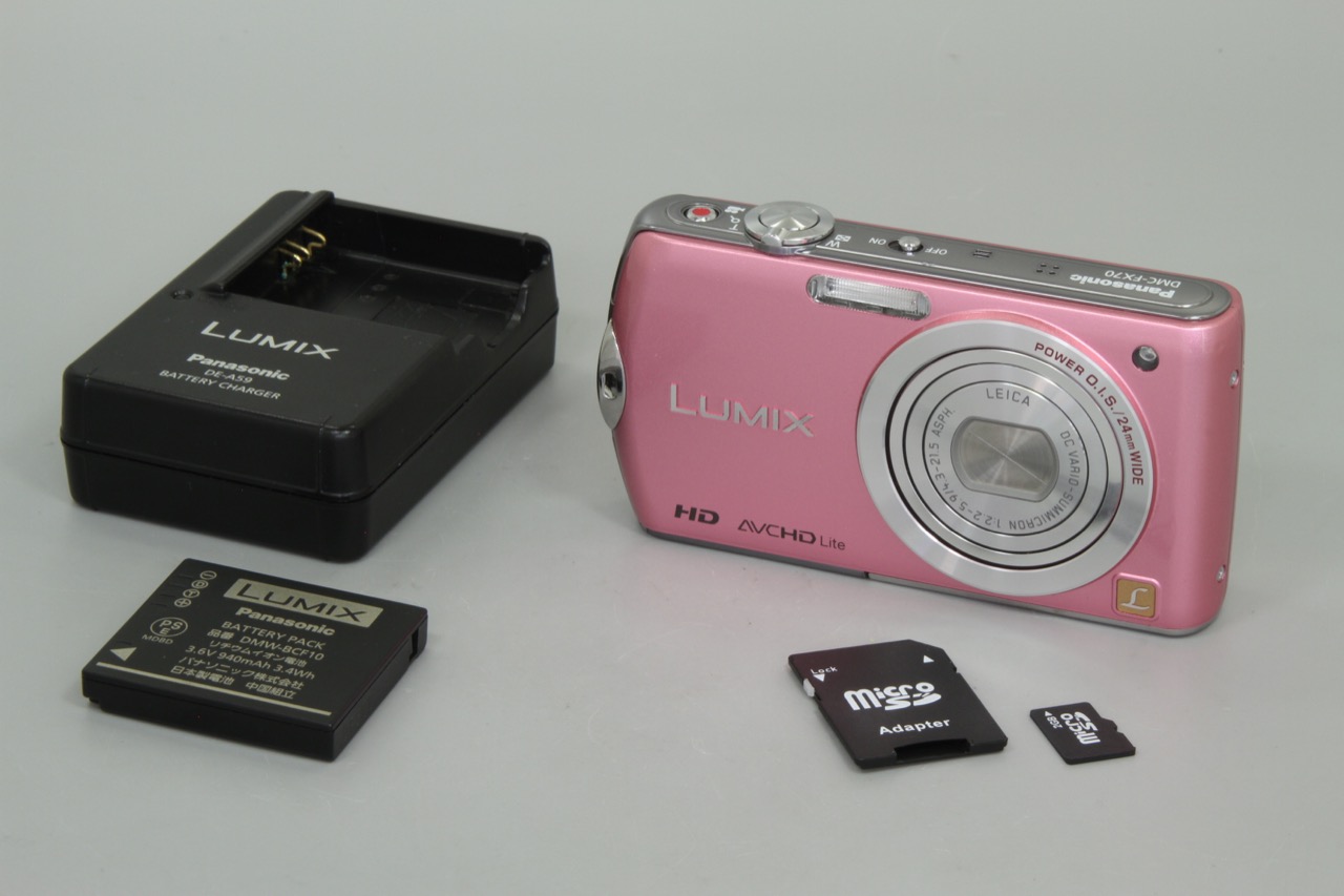 Panasonic LUMIX DMC-FX70 DC VARIO - SUMMICRON 4.3-21.5/2.2-5.9 ASPH （ピンク）